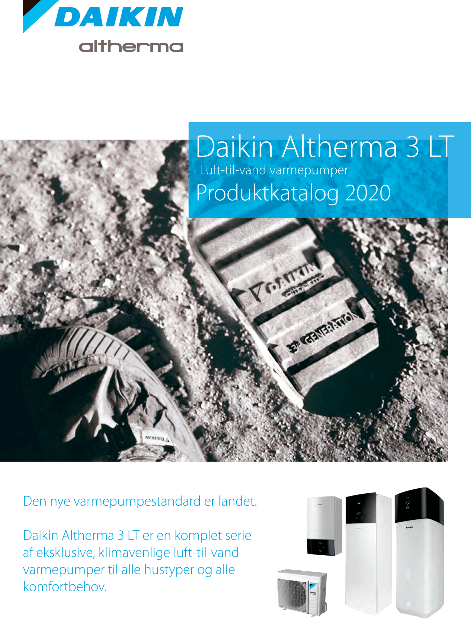 Daikin Altherma 3 luft til vand LT Produktkatalog
